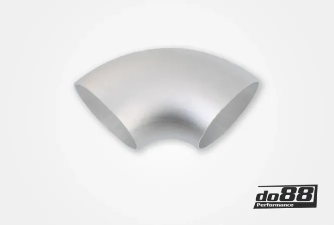 Hovedbilde Alurør 90° 76x3 mm, kort radius